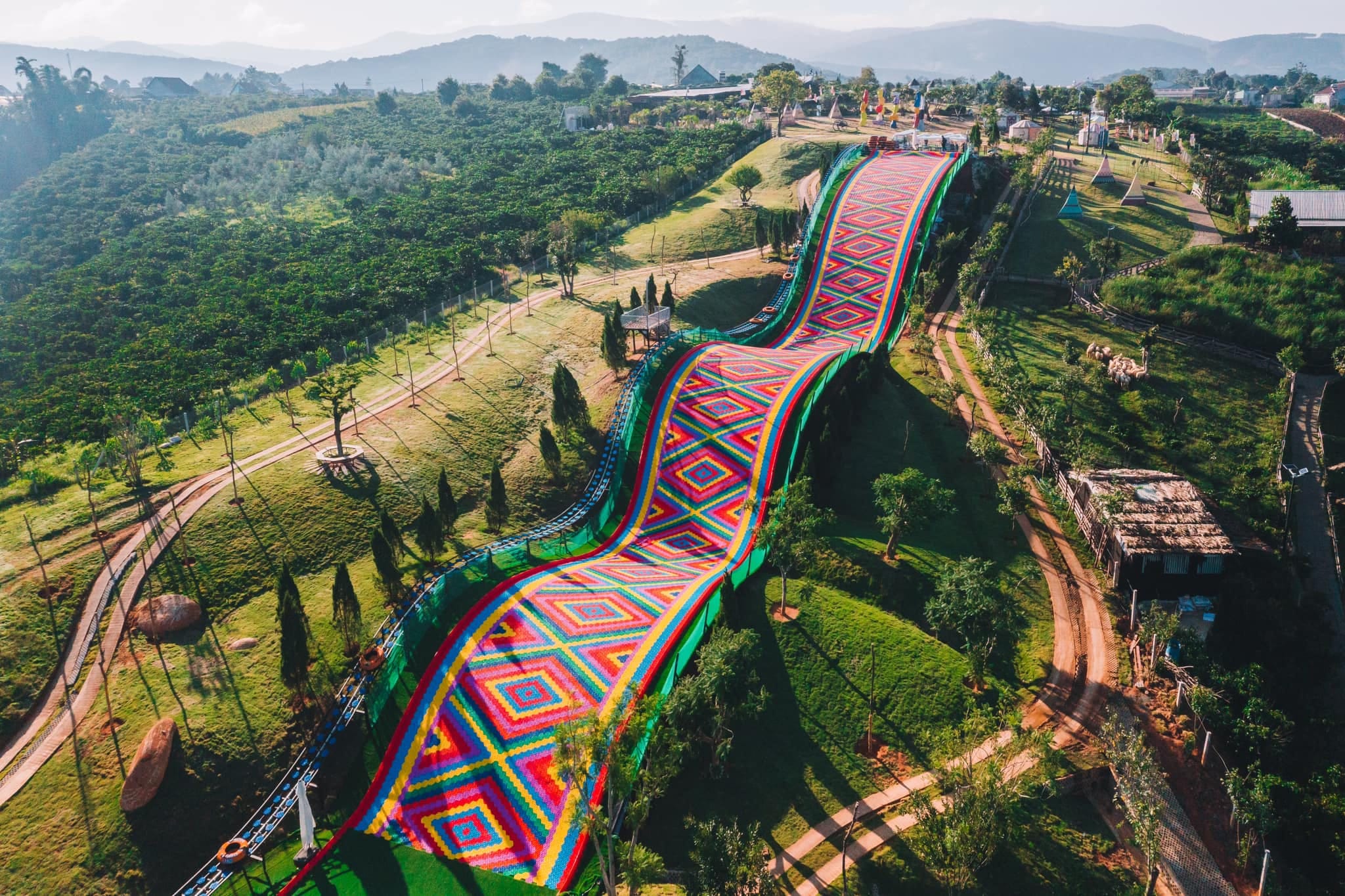 Dalat welcomes November with cool air and misty pine hills